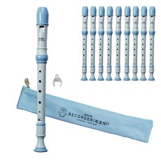 HDC YOUNG CHANG 德國高音直笛, 藍色 (YSRG-80B), 10組