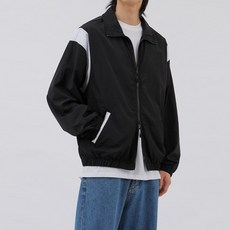 MCT 男女通用亮點雙向拉鍊輕量防風外套