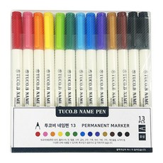 TUCO.B 12色簽字筆組 13入, 1組, 混色
