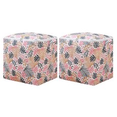 마켓피오 홈 패브릭 이불 의류 수납가방, 타입17, 2개