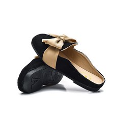 KIZTREE 女童絲帶穆勒鞋 XZ-421