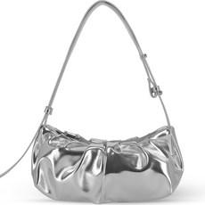 ALICE MARTHA 艾琳 抓皺包, 銀