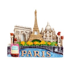 三輪車造型冰箱磁鐵, F23 European Memories Of Paris France