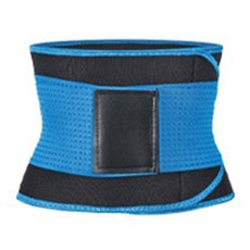 알로데 피트니스 압축 탄성 복부 벨트, 1개, 블루