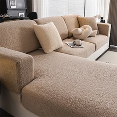 Maket Gamseong 泰迪絨沙發套, 類型2, 1個