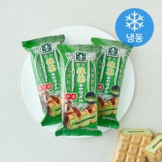 모리나가 말차카라멜 모나카 (냉동), 97g, 3개, 1개입
