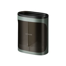 Goody Foody 簡約雙格紙杯架, 綠色, 1個