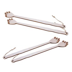 친환경편백아트 프리미엄 편백 달팽이 효자손, 혼합색상, 4개