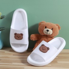무지무지 윙크하는 곰돌이 슬리퍼