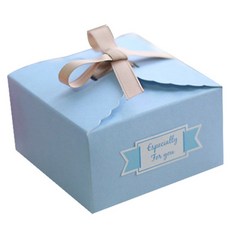 B Home Baking 蕾絲彩色小禮盒, 藍色, 16個