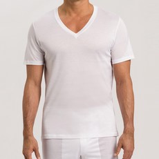 한로 남성용 통기성 코튼 스포티 브이넥 반팔 런닝 73510