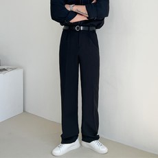 Despero 男性日常四季半寬版防皺西裝褲