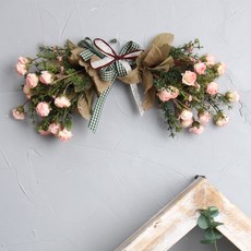 GGUMIGGA 迷你玫瑰花環, Peach