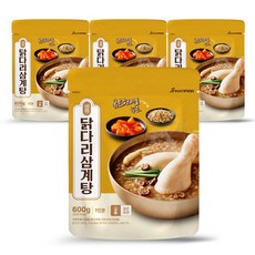 JinHAnFOOD 雞腿蔘雞湯, 4個, 600g