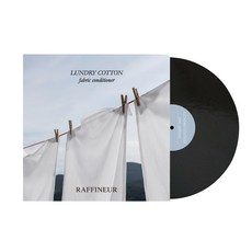 RAFFINEUR 黑膠唱盤電子擴香器赤陶色LP香氛組, 潔淨棉花香, 1盒