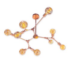 Bosogl 造型吊燈, 玫瑰金