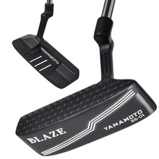 야마모토골프 블레이즈 퍼터 BLAZE SS-01 86.36cm(34인치) + 헤드커버 세트, R, 3.5도