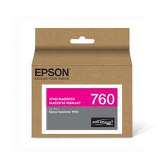 EPSON 愛普生 T760 正品墨水, 紅色 (T760300), 1個