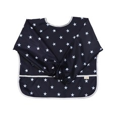 Derhappy 兒童防水美術圍裙, 星光海軍藍