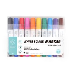 Liflin 高級白板筆套裝 3.0毫米筆尖, 綜合顏色, 1組