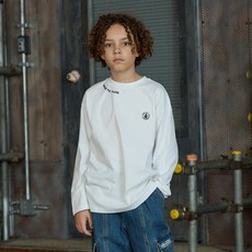 볼컴 주니어용 와펜 로고 티셔츠 VJCCLSE35110