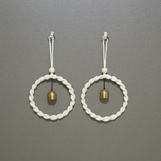 MONACO OLIVE 波西米亞風手工編織門鈴 2入, 單一顏色