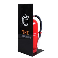 Garden in the City 鋼製滅火器支架 B型, 黑色, 1個