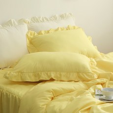 클리티룸 바니 레이스 프릴 베개커버