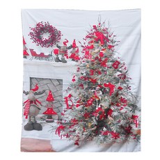 PARTYSHOW 聖誕壁畫標語牌白樹, 混合顏色