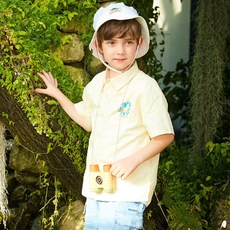 可可莫莫 兒童短袖襯衫 CCM1010