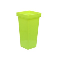 마크하스 꽃꽂이용 스퀘어 화분 소형, 그린, 1개