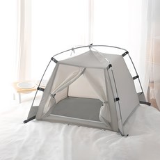 DDASUMI TENT Ttasumi寵物 戶外狗屋, 1個, 灰色