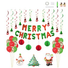 Minittine 聖誕快樂樹家庭派對套組 A, 混合色, 1套