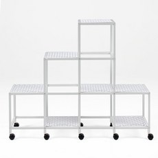 POWER RACK 花盆開放式收納盒 FP1231, 白色的