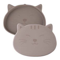 mommy's table 輔食餐盤, 棕色, 餐盤+蓋子, 1組