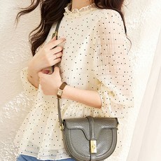 LUNA GIRL Heyju雪紡襯衫