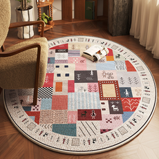 델리리움 아메리칸 하이엔드 빈티지 논슬립 원형 러그