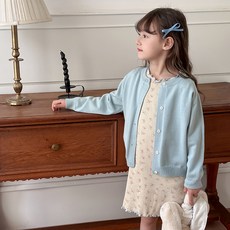 Starbean 女童迷你櫻桃日常開襟衫