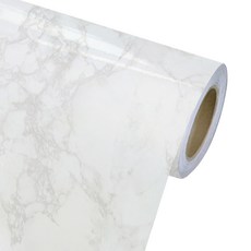 室內裝飾壁貼 2入, 亮光大理石白, 50cm x 2.5m