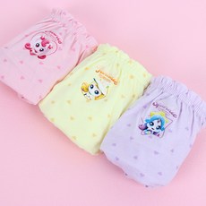 PremierFam 女童用 Catch! Teenieping 三角內褲3件組 #2
