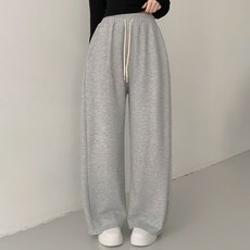 Planday 女款 Juring 側邊細褶寬版運動長褲