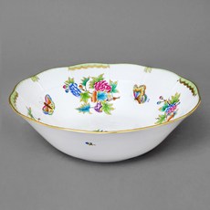 匈牙利 Herend 維多利亞女王原創上菜碗 315, 混合色, 1個