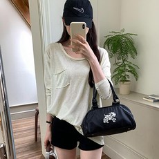 루나걸 여성용 컬슨 포켓 긴팔티 L24FT072312