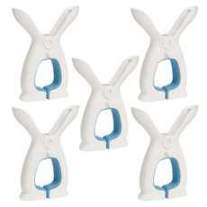 Happy Goods 高級強力固定曬衣夾 L, 藍色b, 5個