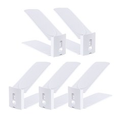 inbloom 雙層鞋子收納架, 白色, 5個