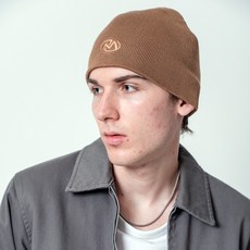 Libero 麗貝樂 Beluga 戶外美麗諾羊毛毛帽, 米色