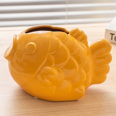 미르노아 유니크 세라믹 붕어빵 장식 티슈케이스 MMM3417, 옐로우, 1개 생활용품/수납/정리 반품 최저가 21,120원