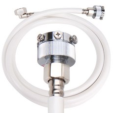 素面黃銅冷熱兩用洗衣機水管, 1個, 2m