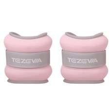 티앤비 스포츠 중량밴드 손발목 모래주머니 2p, 핑크, 0.3kg
