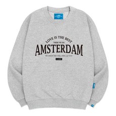 L.LAMO 刷毛M 阿姆斯特丹 大學T